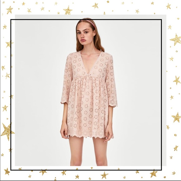 Zara Pants - Zara TRF XS Beige Lacer Cut Jumpsuit dress (D3)